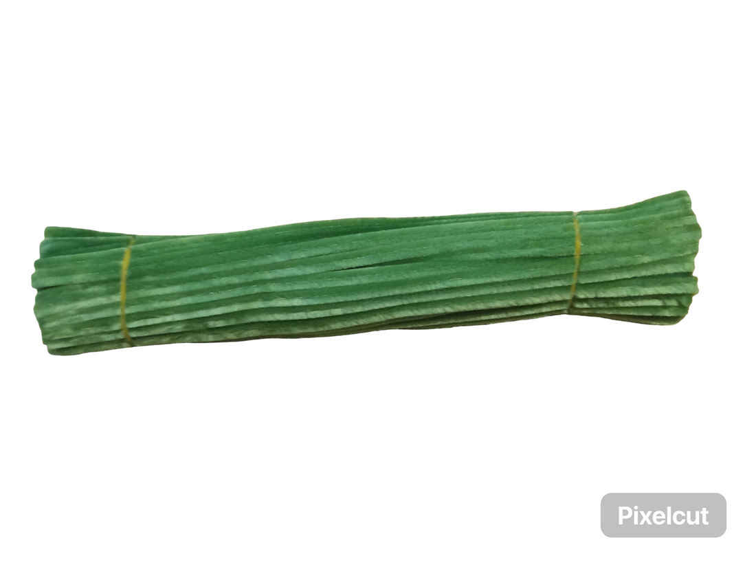 Sarma plușată verde - accessorii și unelte - mărgea, componente de bijuterii - sârmă - Artynos.ro