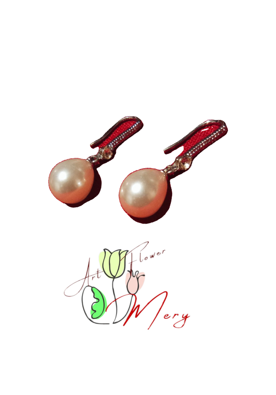 Cercei perle - accesorii nuntă - bijuterii mireasă - cercei mireasă - Artynos.ro