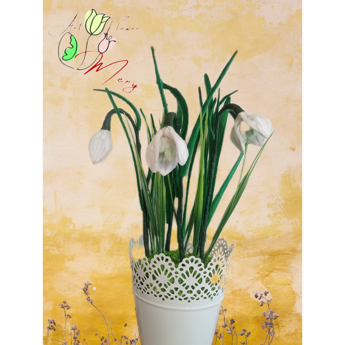 Ghiocei Ghiveci  - casă & stil de viață - decorațiuni de casă - accesorii florale - flori în ghiveci - Artynos.ro