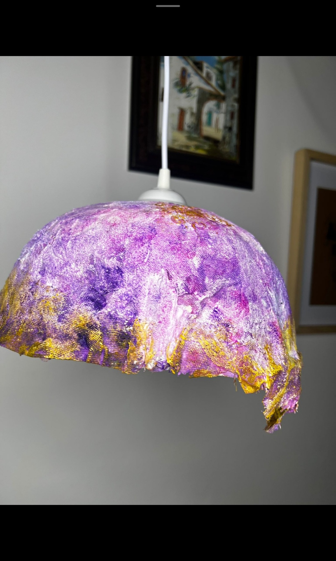 Lampa lila - casă & stil de viață - lămpi și corpuri de iluminat - lampă de ambianță - Artynos.ro