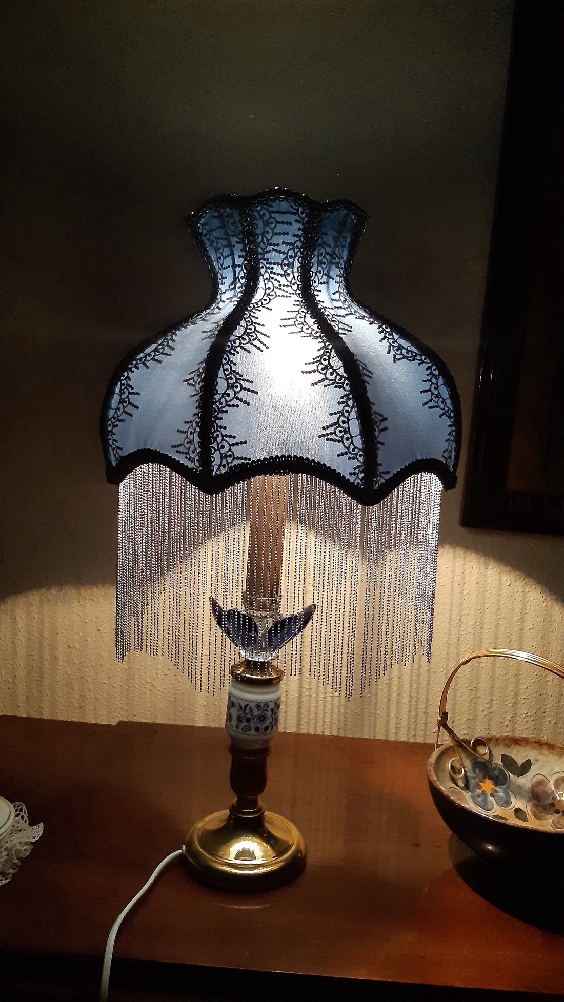 Abajur argintiu stralucitor - casă & stil de viață - lămpi și corpuri de iluminat - candelabru - Artynos.ro