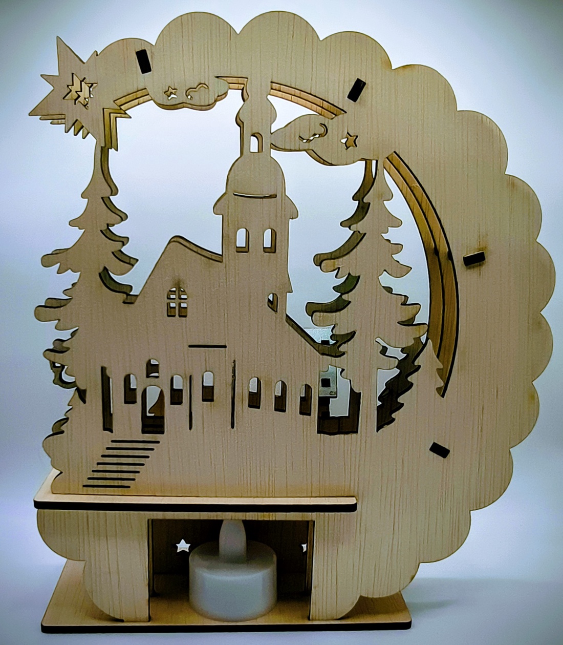 Decorațiune de Crăciun  - crăciun - decorațiuni de crăciun de casă - căsuțe decorative de crăciun - Artynos.ro