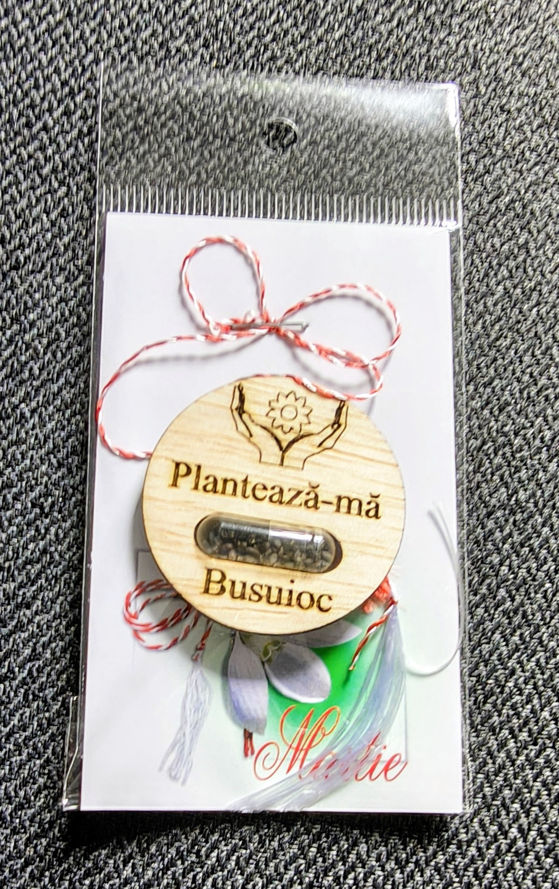 Martisor plantabil - bijuterii - mărțișor - Artynos.ro