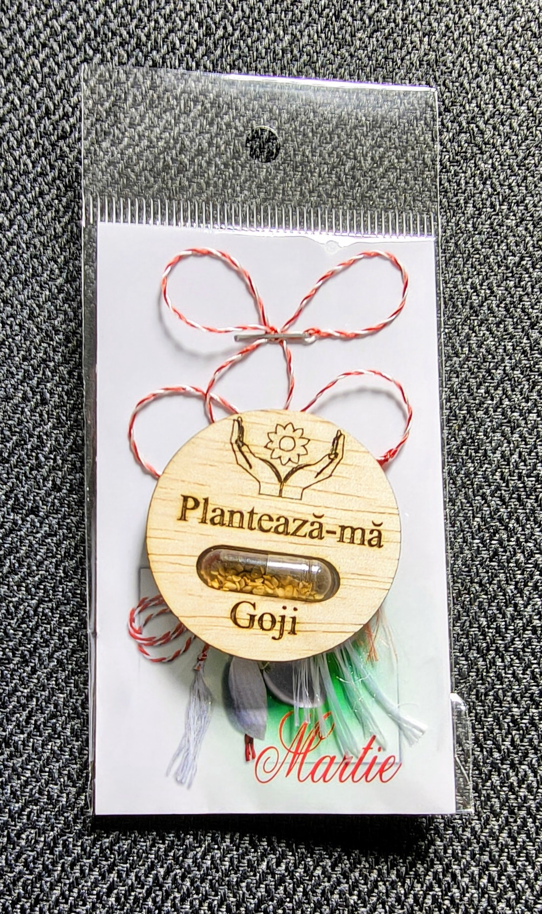 Martisor plantabil - bijuterii - mărțișor - Artynos.ro