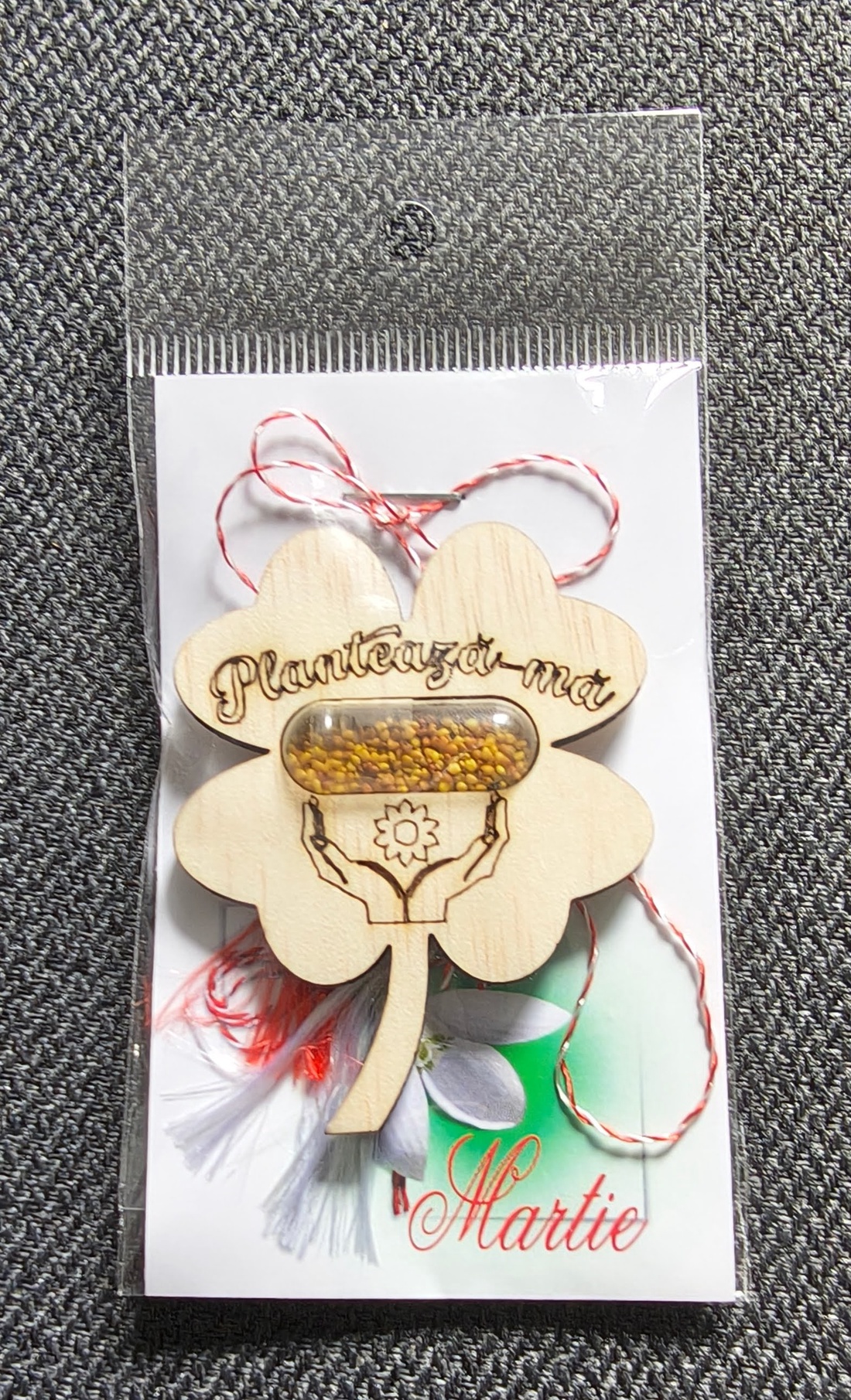 Martisor plantabil - bijuterii - mărțișor - Artynos.ro