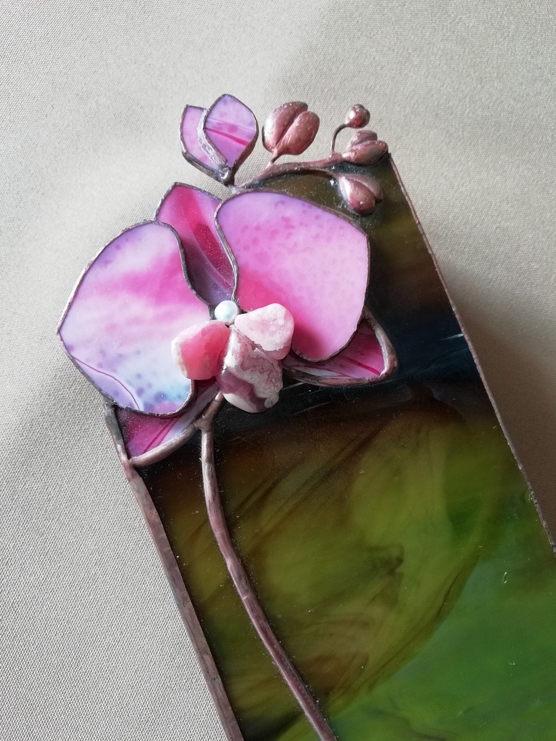 Cutie de bijuterii de lux Purple Orchid - bijuterii - suporturi și cutii de bijuterii - cutii de bijuterii - Artynos.ro