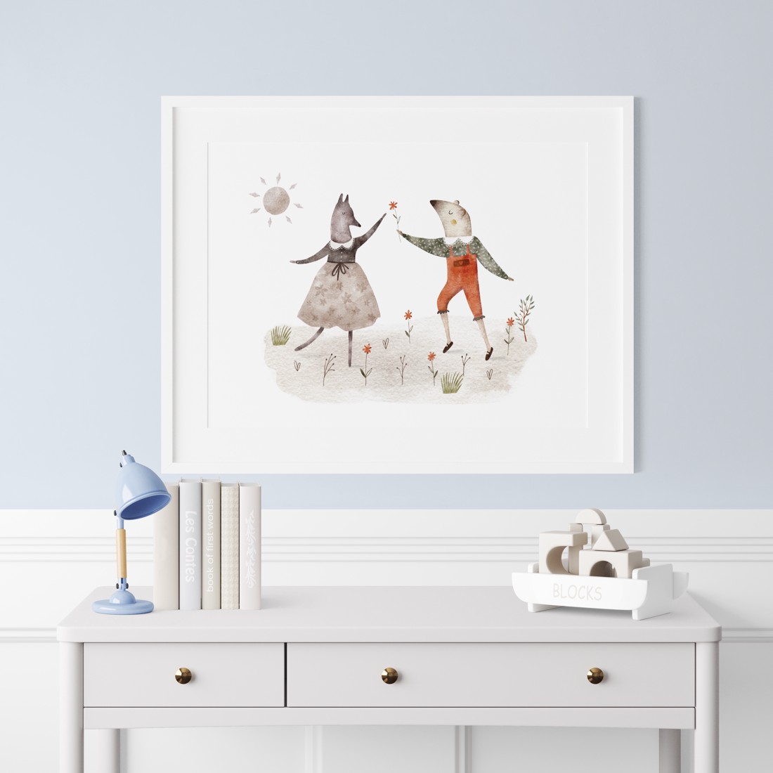 Pădure petrecere pepinieră, poster grădiniță, artă de perete animal pădure - - Artynos.ro Pădure petrecere pepinieră, poster grădiniță, artă de perete animal pădure - - Artynos.ro