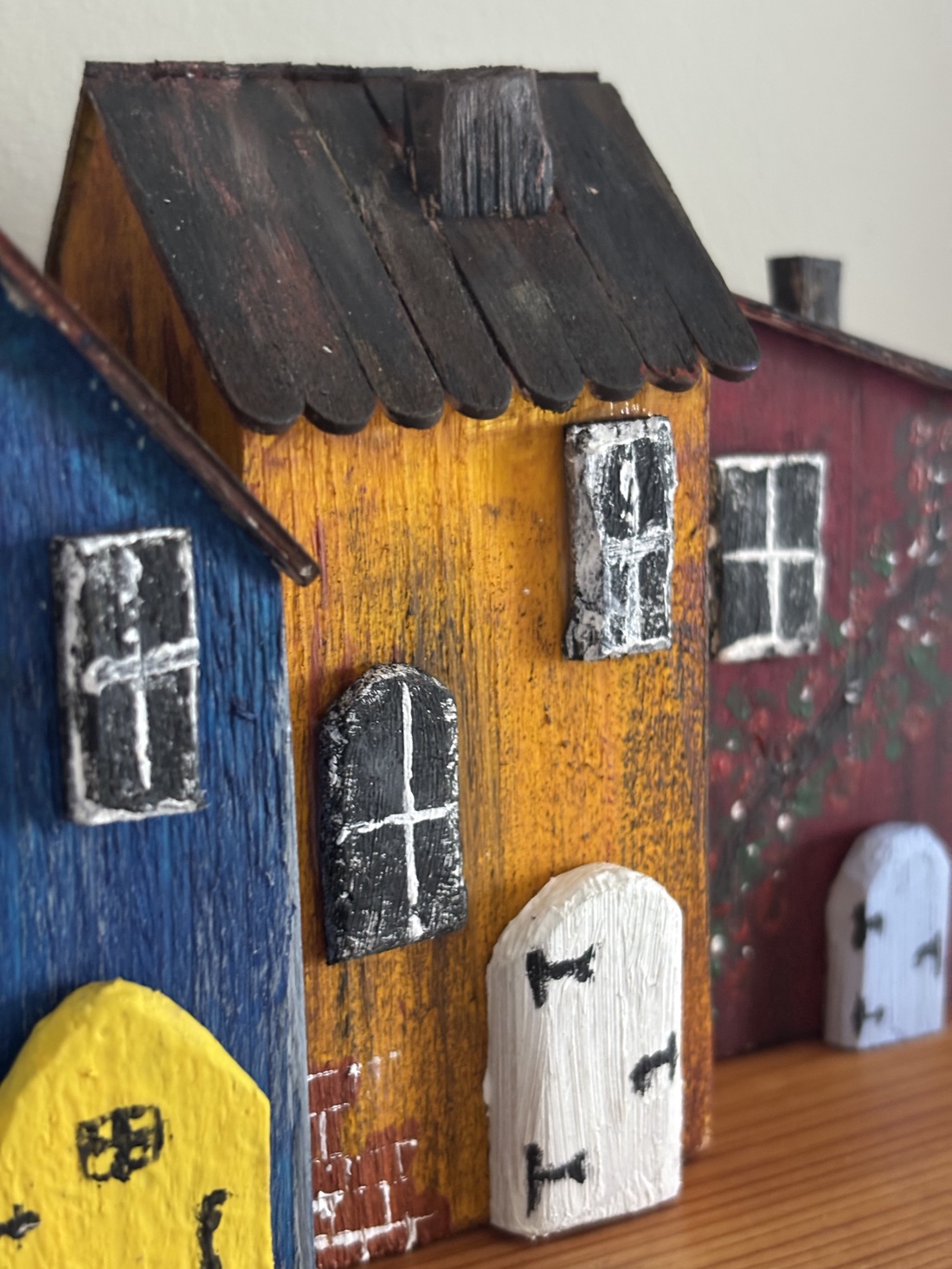 Wooden house key holder - casă & stil de viață - decorațiuni de casă - decorațiuni de pereți - suport pentru chei - Artynos.ro