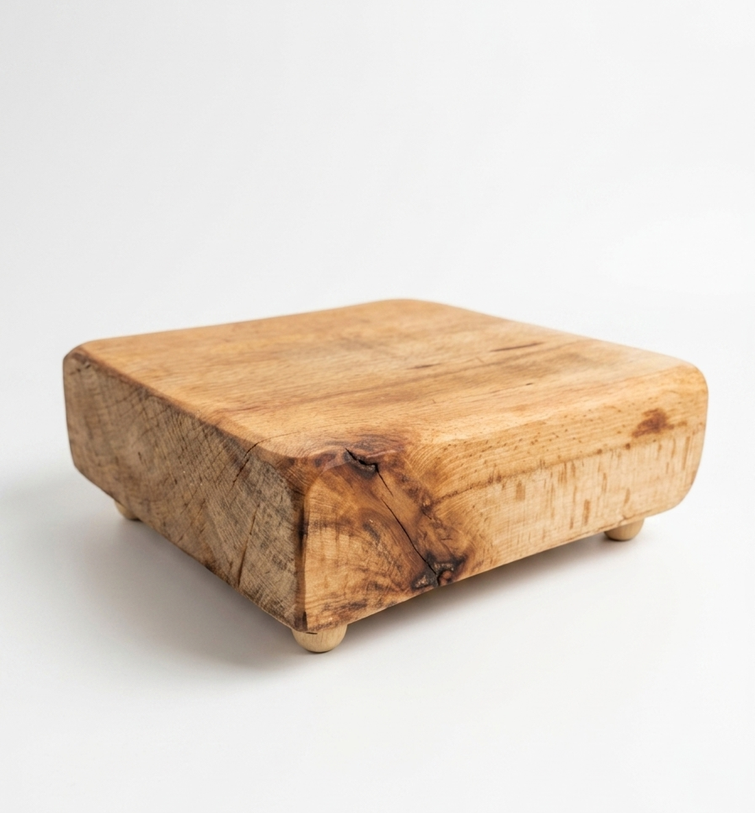 Suport pentru ghivece din lemn masiv, decor de masa sau de gradina - accessorii și unelte - lemn - alte produse din lemn - Artynos.ro