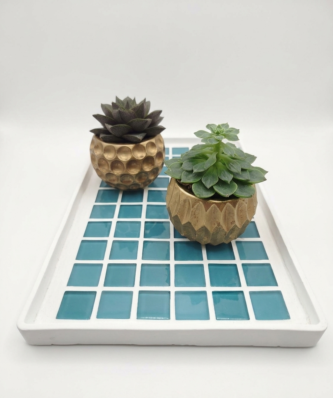 Tava de ceramica si mozaic pentru aranjamente de masa - casă & stil de viață - echipamente de bucătărie - accesorii de servire - tăvițe - Artynos.ro
