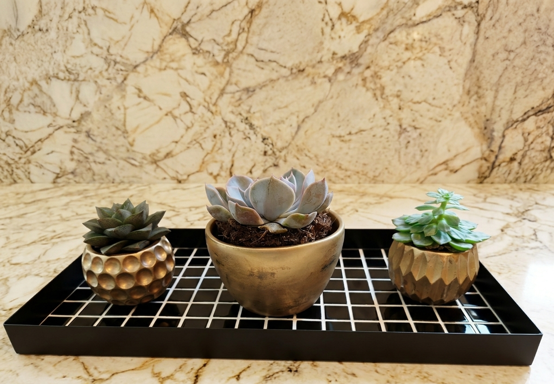 Tava neagra din mozaic de sticla neagra 40x20 cm - casă & stil de viață - echipamente de bucătărie - accesorii de servire - tăvițe - Artynos.ro