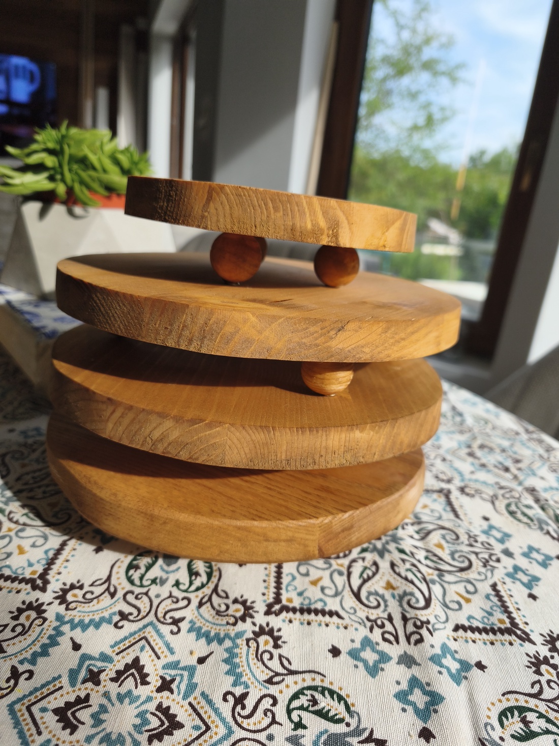 Set 4 suporturi decorative pentru ghivece - casă & stil de viață - decorațiuni de casă - accesorii florale - ghiveci de plante - Artynos.ro