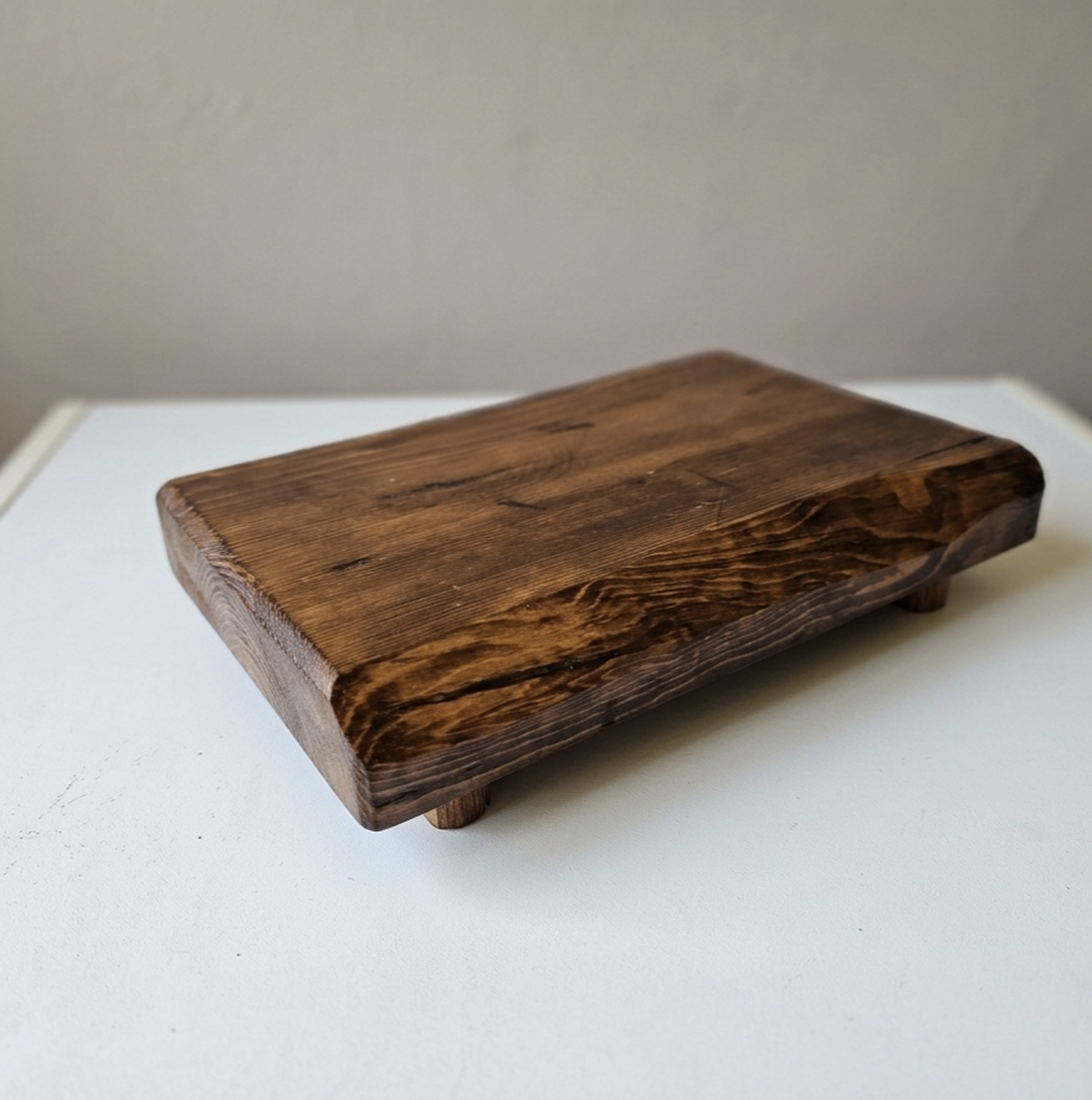 Suport din lemn masiv pentru plante/lumânări/decor de masă - casă & stil de viață - decorațiuni de casă - decorațiuni de masă și rafturi - decorațiuni de masă - Artynos.ro