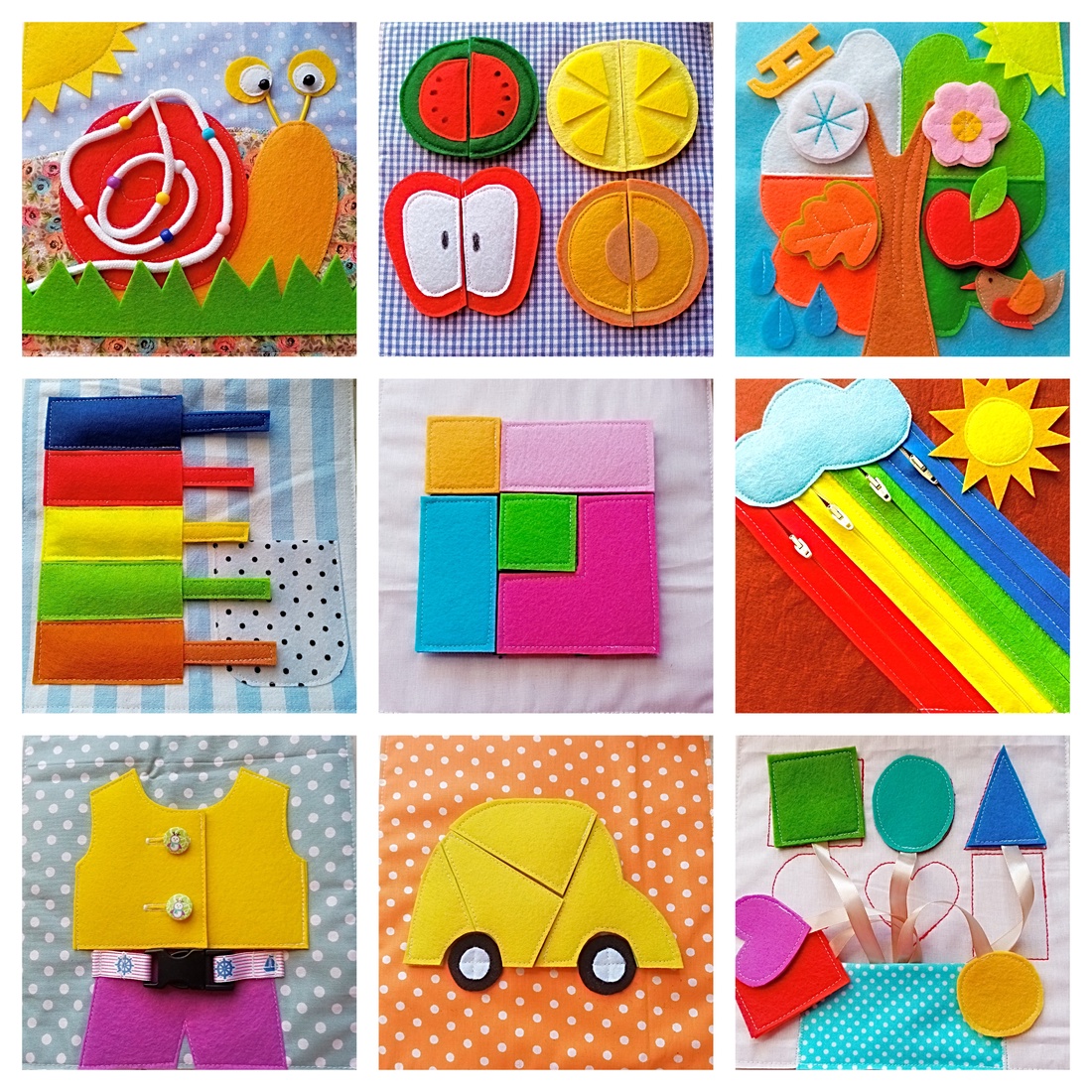 Panouri educative Montessori pentru prescolari. - jucării și echipamente pentru copii - cărți pentru copii, cărți textile - Artynos.ro