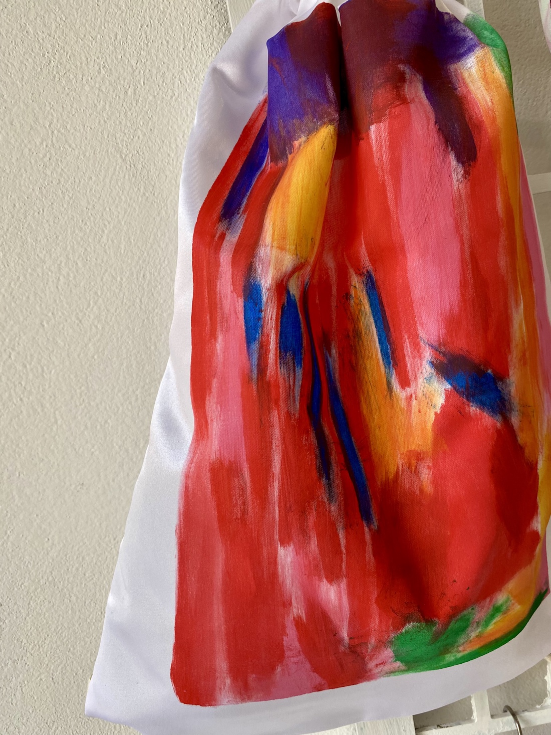 Sac textil pictat- unicat - geantă și husă - rucsacuri - genți de gimnastică - Artynos.ro