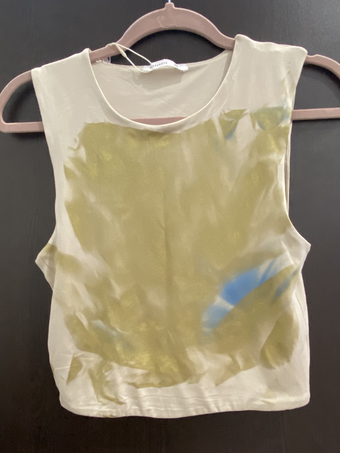 Top pictat- unicat - îmbrăcăminte și modă - haine damă - bluze damă - Artynos.ro