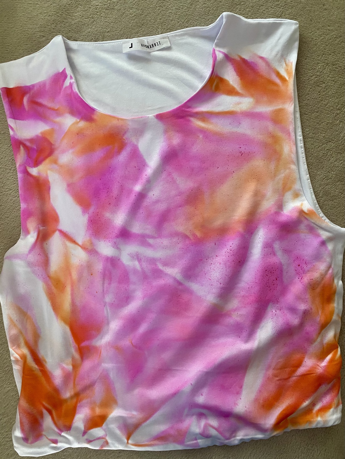 Top pictat- unicat - îmbrăcăminte și modă - haine damă - bluze damă - Artynos.ro