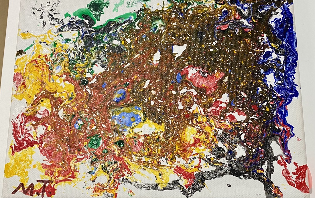 Tablou abstract- unicat - casă & stil de viață - accesorii pentru decorat casa - picturi murale - panouri și tablouri, panouri decorative - Artynos.ro