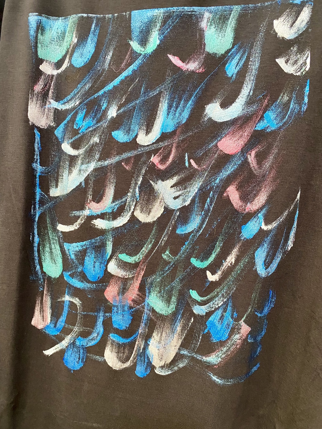 Rochie bumbac gros, pictata - îmbrăcăminte și modă - haine damă - rochie, dintr-o bucată - Artynos.ro