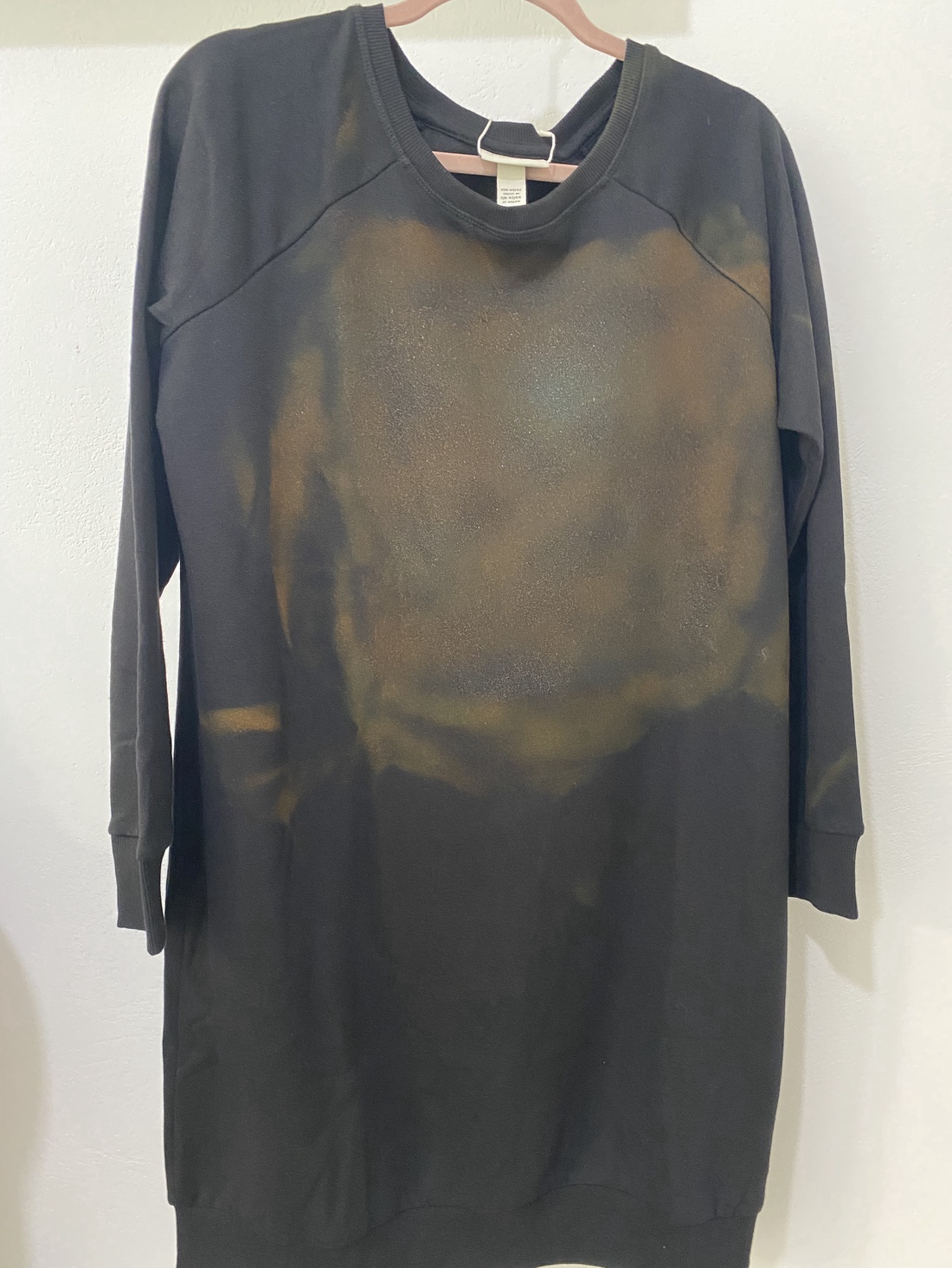 Rochie bumbac gros, pictata - îmbrăcăminte și modă - haine damă - rochie, dintr-o bucată - Artynos.ro