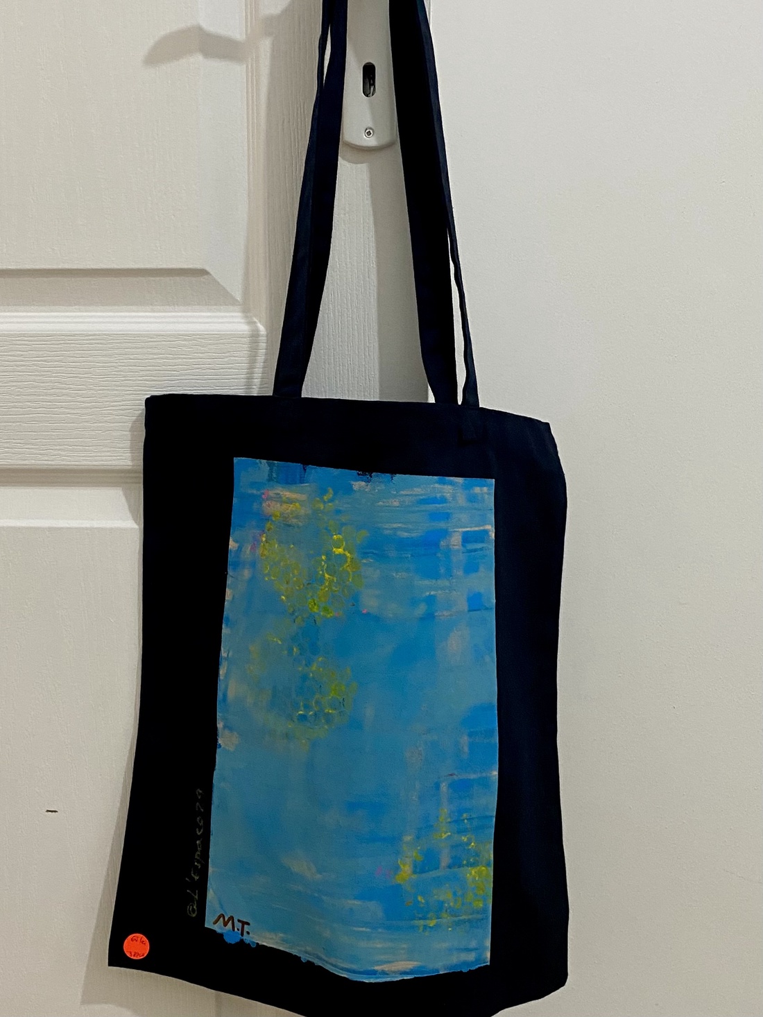 Scosa bumbac gros, pictata - genți și portofele - geantă pentru cumpărături - totebaguri - Artynos.ro