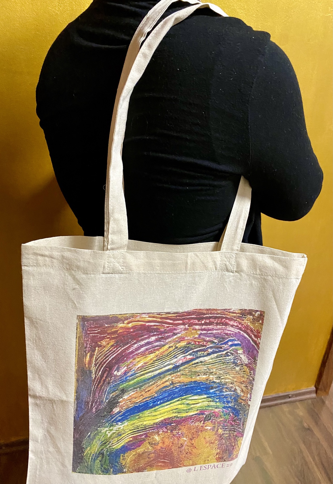 Sacosa bumbac print artă - genți și portofele - geantă pentru cumpărături - totebaguri - Artynos.ro