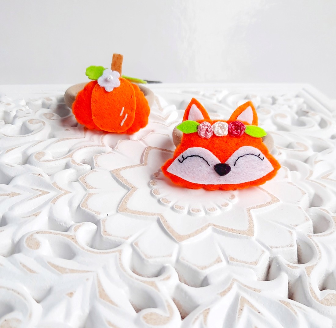 Foxy dovleac scrunchie pentru fete - - Artynos.ro Foxy dovleac scrunchie pentru fete - - Artynos.ro