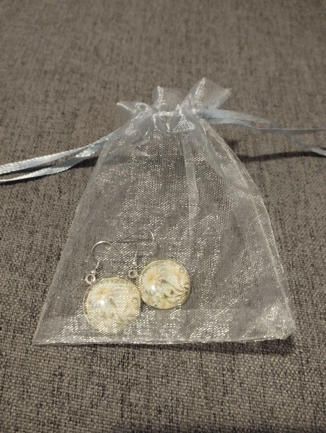 Cercei de păpădie cu accesorii din oțel medical -  - Artynos.ro