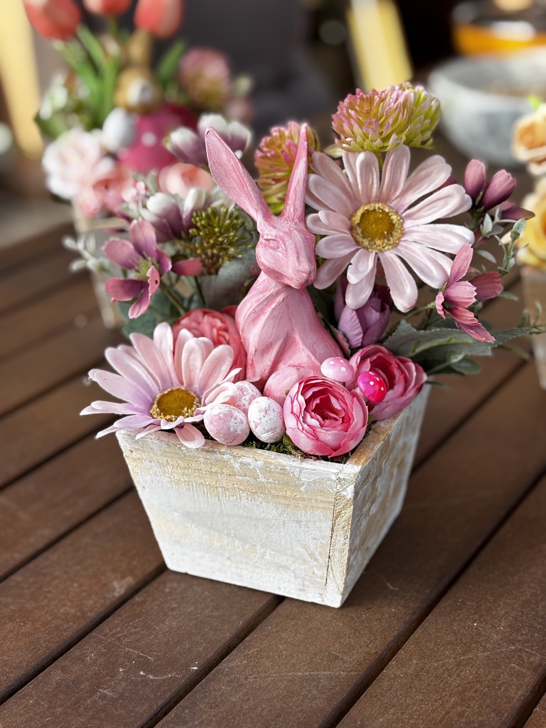 Decorațiuni de masă pentru Paște  - decor de sărbători - decorațiuni de paște - decor masă de paște - Artynos.ro