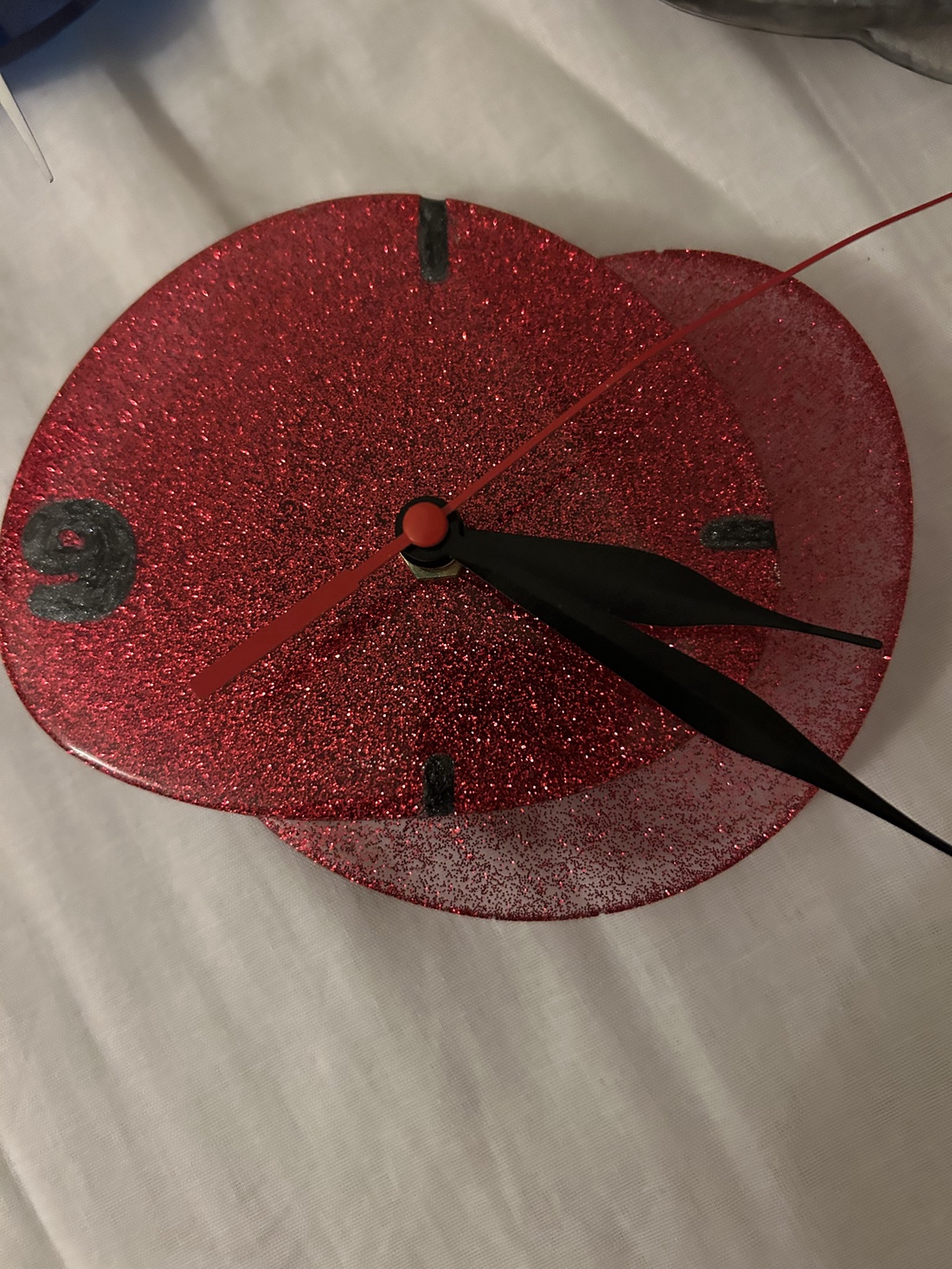 Ceas din rasina epoxidica - casă & stil de viață - accesorii pentru decorat casa - decorațiuni de pereți, decorațiuni suspendate - ceasuri de perete - Artynos.ro