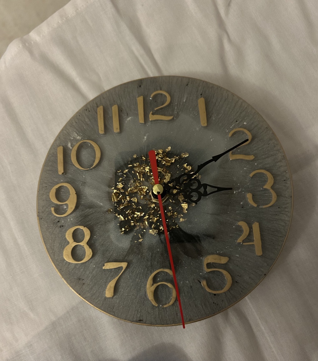 Ceas din rasina epoxidica - casă & stil de viață - accesorii pentru decorat casa - decorațiuni de pereți, decorațiuni suspendate - ceasuri de perete - Artynos.ro