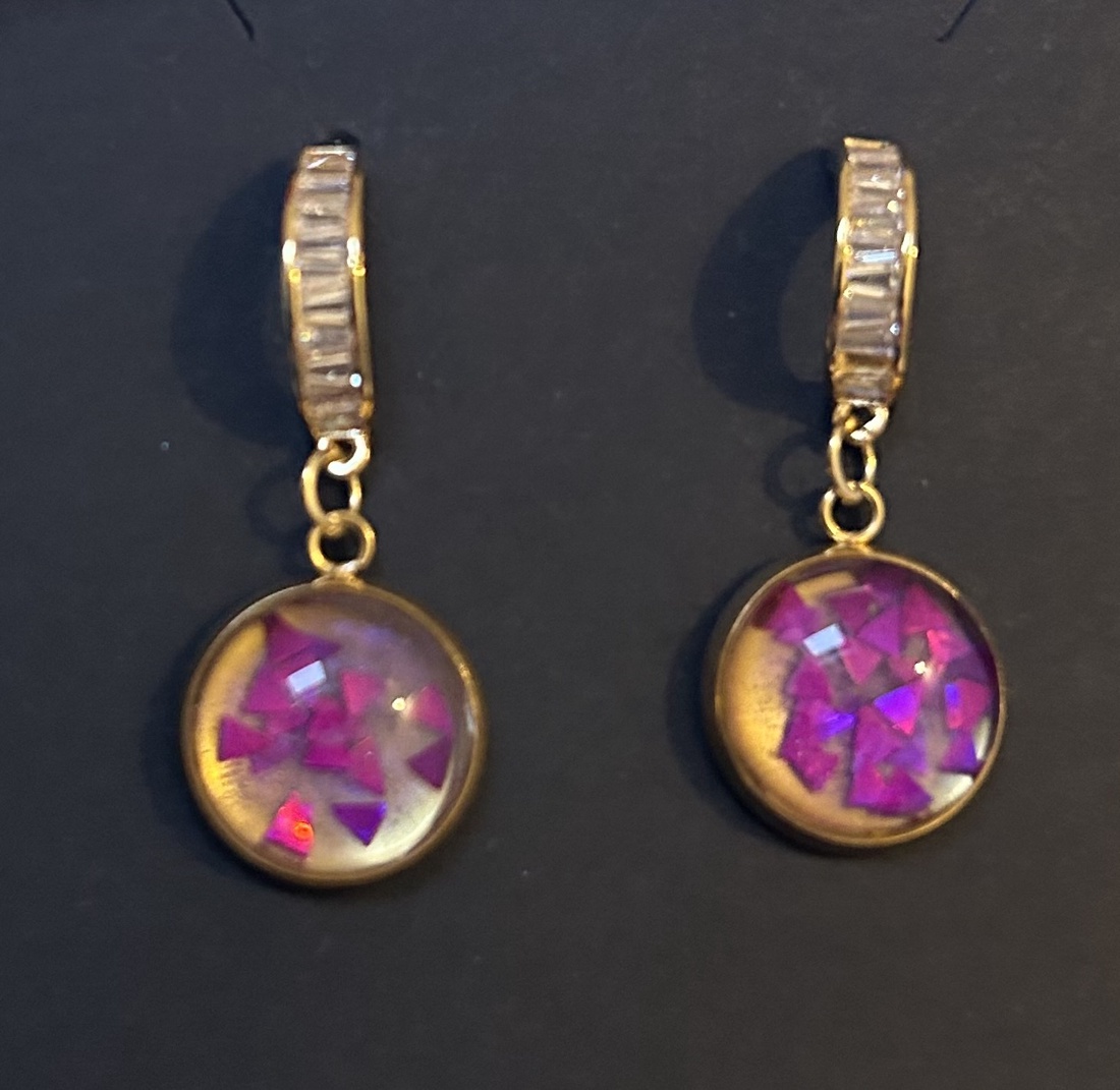 Set bijuterii handmade unicat din rasina Bratara + inel + cercei+pandativ - bijuterii - seturi de bijuterii - Artynos.ro