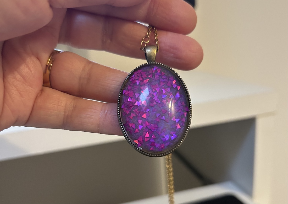 Set bijuterii handmade unicat din rasina Bratara + inel + cercei+pandativ - bijuterii - seturi de bijuterii - Artynos.ro