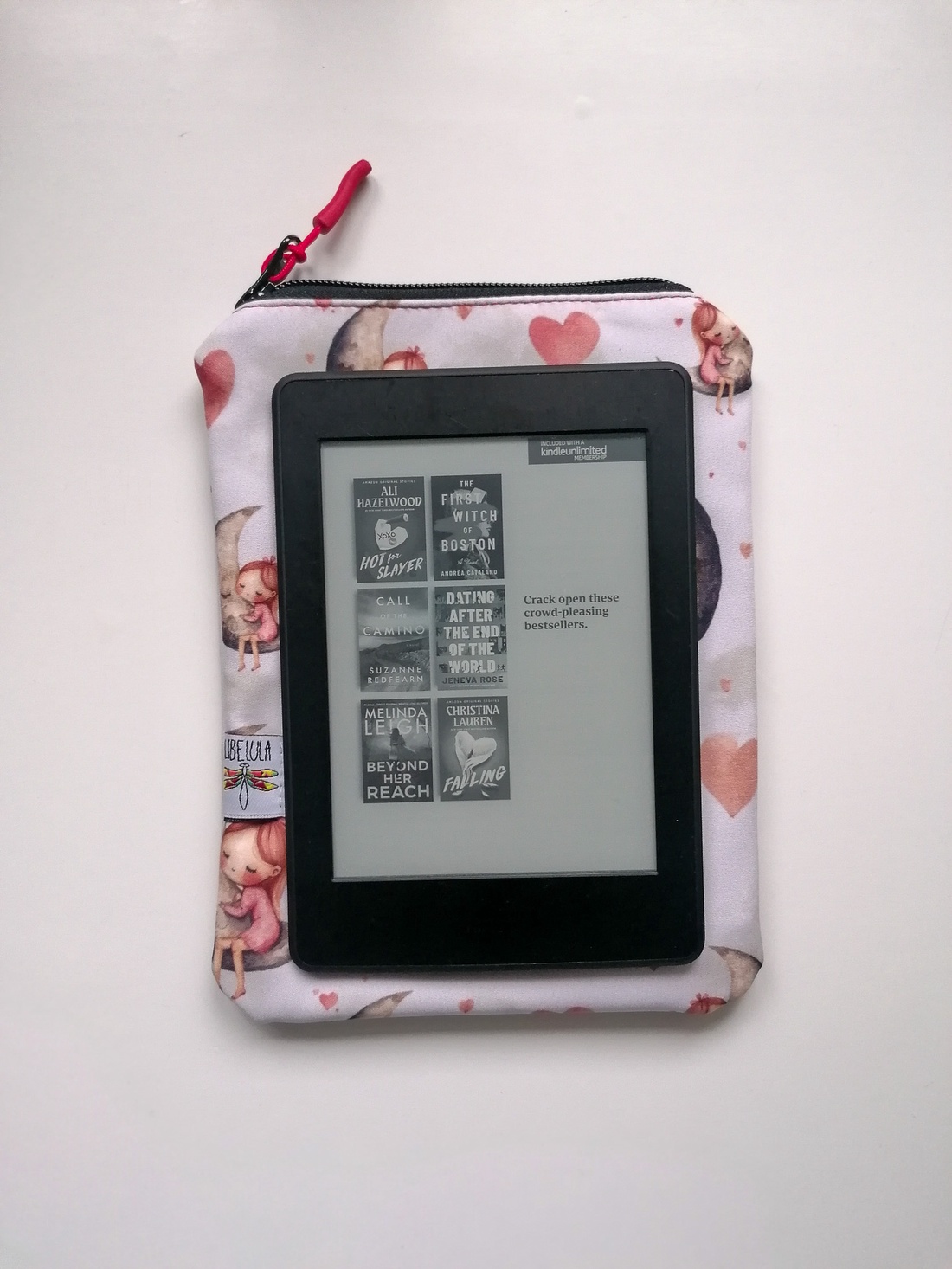 Husă kindle LIBELULA - moon girl - genți și portofele - huse tablete și ebook - Artynos.ro