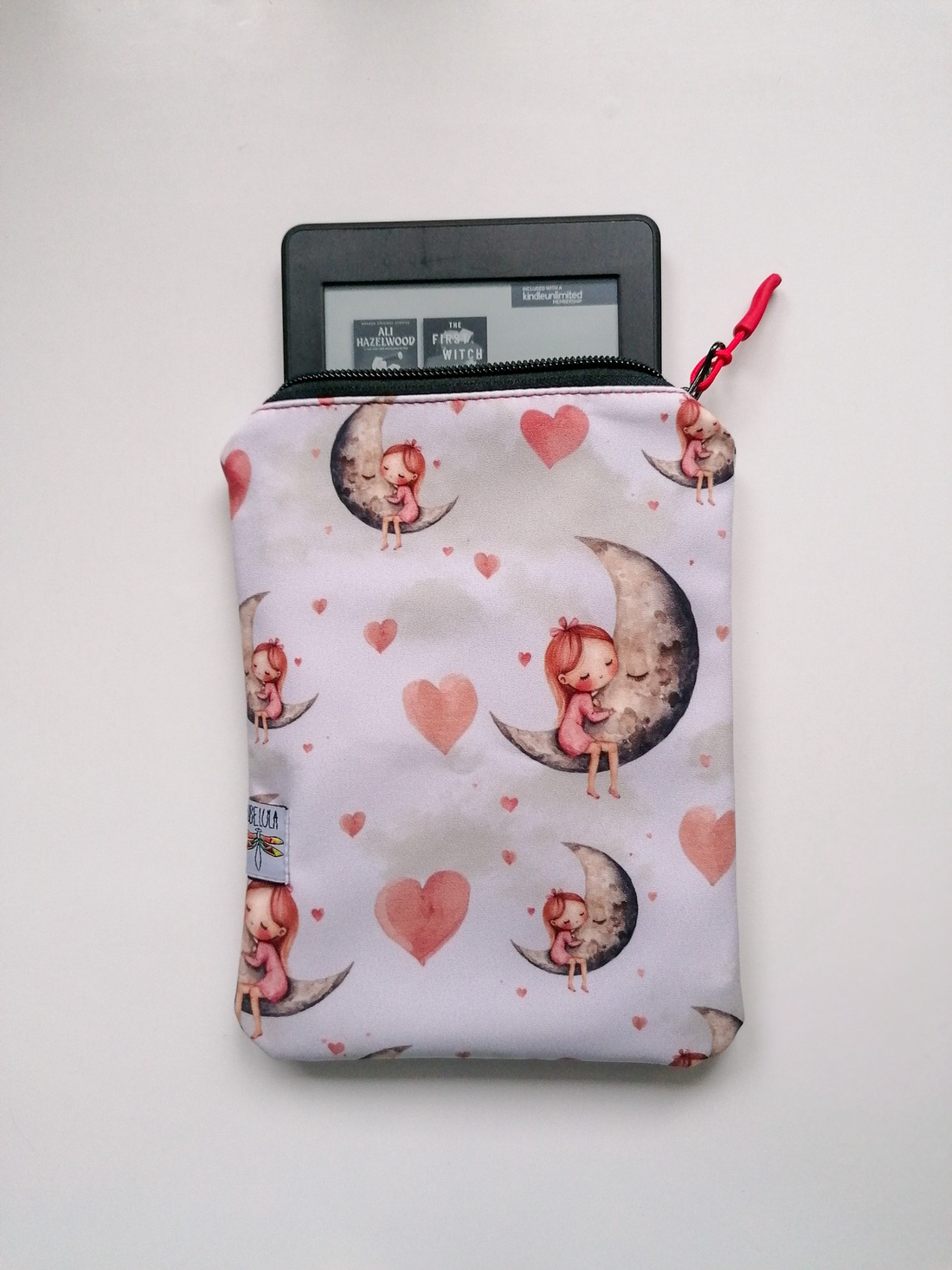 Husă kindle LIBELULA - moon girl - genți și portofele - huse tablete și ebook - Artynos.ro