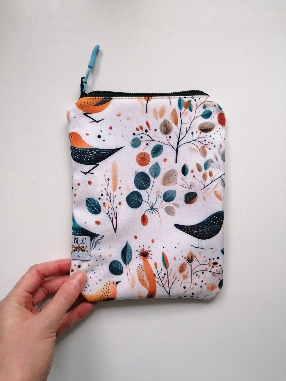 Husă kindle LIBELULA - păsări și crenguțe - genți și portofele - huse tablete și ebook - Artynos.ro