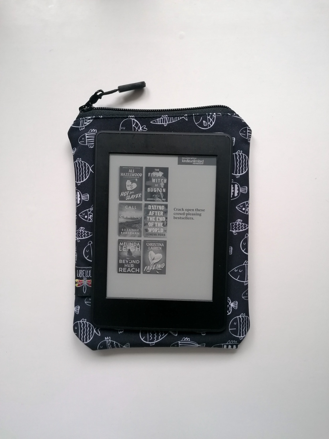 Husă kindle LIBELULA - pești  - genți și portofele - huse tablete și ebook - Artynos.ro