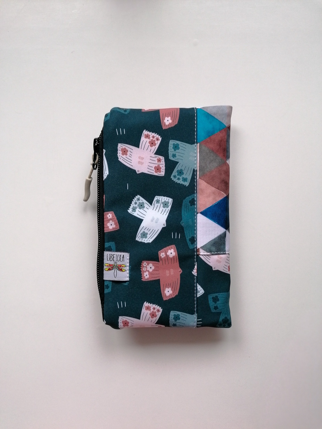 Portofel mare LIBELULA - porumbei - genți și portofele - portofele, huse, suporturi - portofele - portofele damă - Artynos.ro