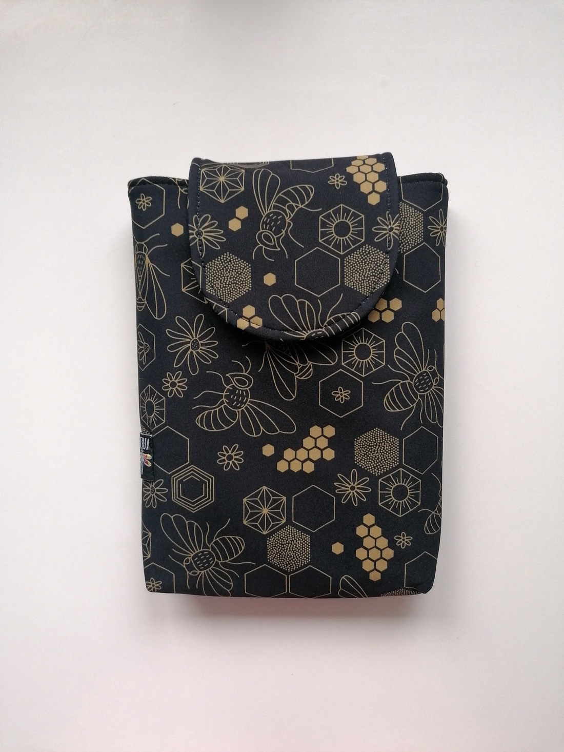 Husă carte LIBELULA - albine - cărți și creații cu tematică muzicală, cadouri - husă de carte - Artynos.ro