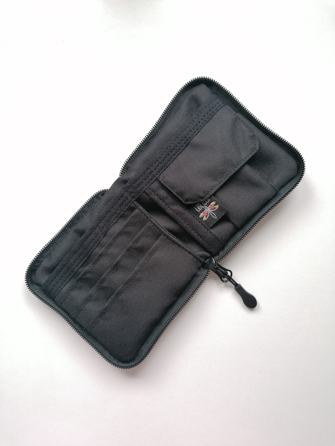 Portofel pătrat LIBELULA - pești - genți și portofele - portofele, huse, suporturi - portofele - portofele damă - Artynos.ro