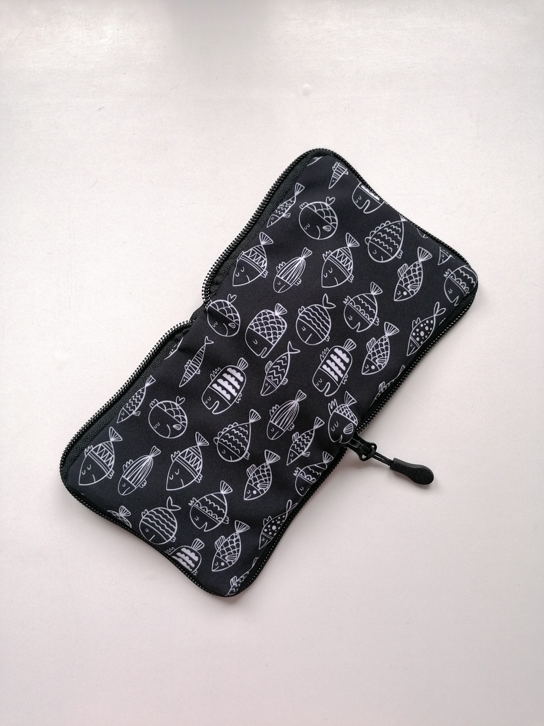 Portofel pătrat LIBELULA - pești - genți și portofele - portofele, huse, suporturi - portofele - portofele damă - Artynos.ro