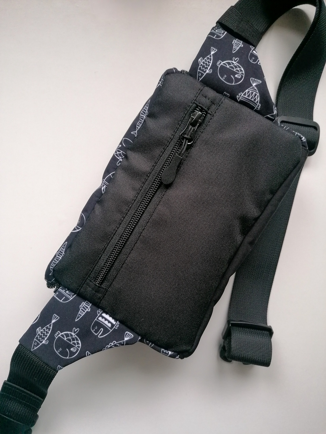 Borsetă clasică LIBELULA - pești - genți și portofele - borsete - Artynos.ro