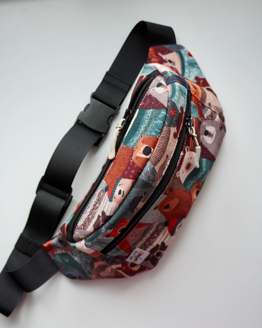 Borsetă nomad LIBELULA - urși  - genți și portofele - borsete - Artynos.ro