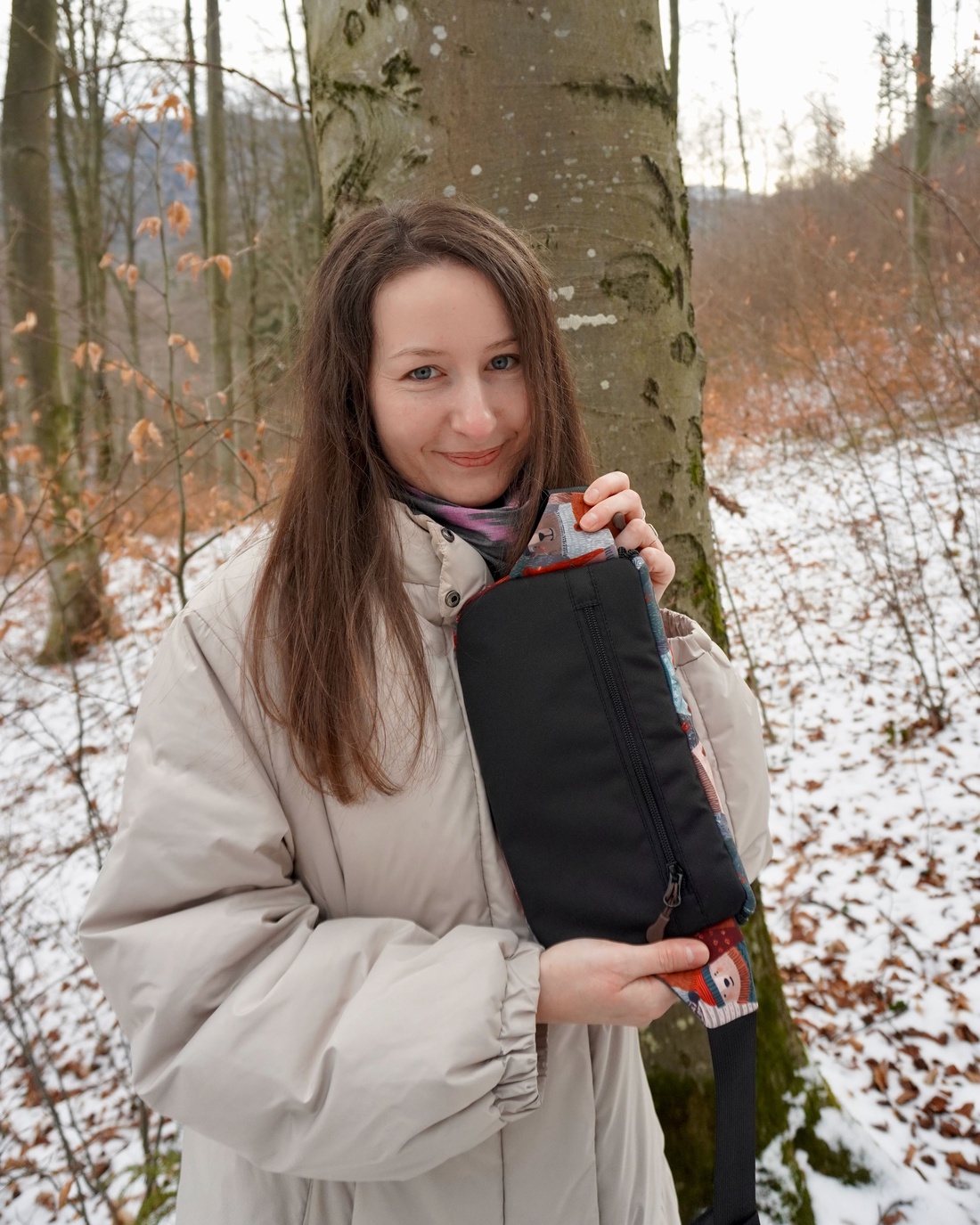 Borsetă duo LIBELULA - urși - genți și portofele - borsete - Artynos.ro