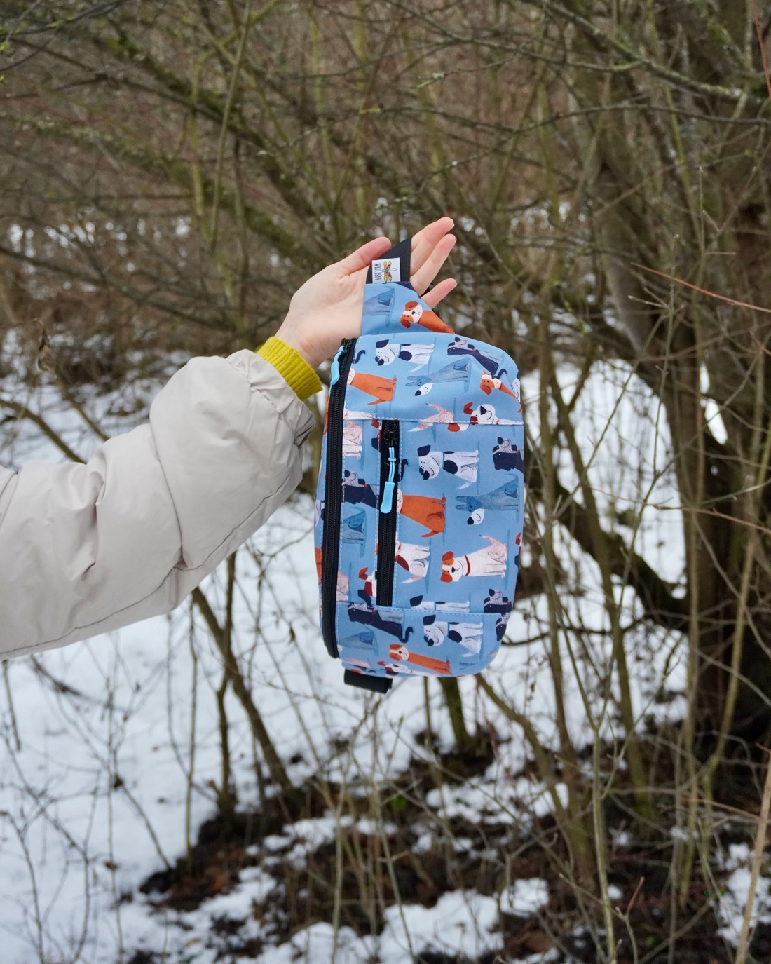 Borsetă duo LIBELULA - codițe - genți și portofele - borsete - Artynos.ro