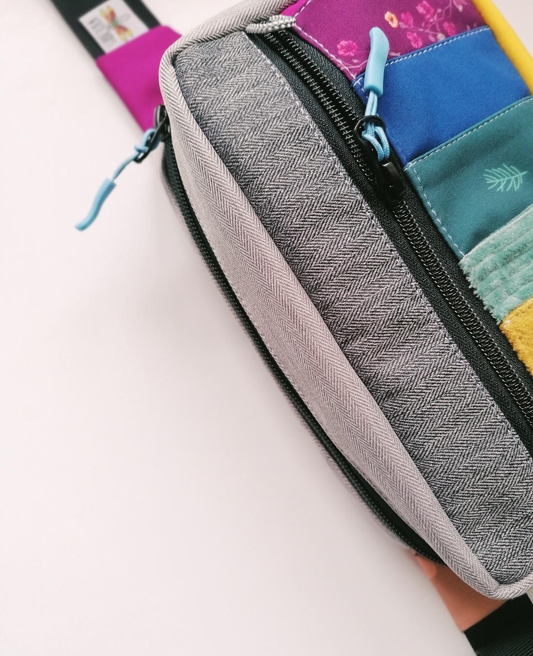 Borsetă dreptunghiulară LIBELULA - kind of a rainbow - genți și portofele - borsete - Artynos.ro