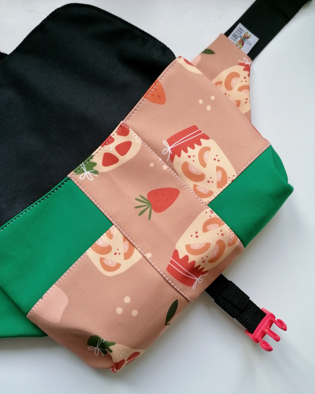 Borsetă LIBELULA cu clapetă - compot - genți și portofele - borsete - Artynos.ro