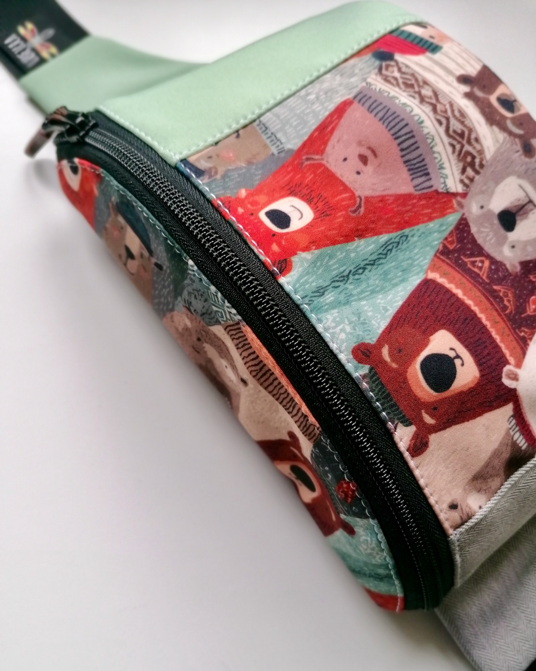 Borsetă clasică LIBELULA - combo urși  - genți și portofele - borsete - Artynos.ro