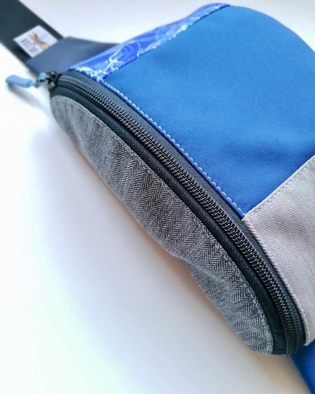 Borsetă clasică LIBELULA - combo albastru  - genți și portofele - borsete - Artynos.ro