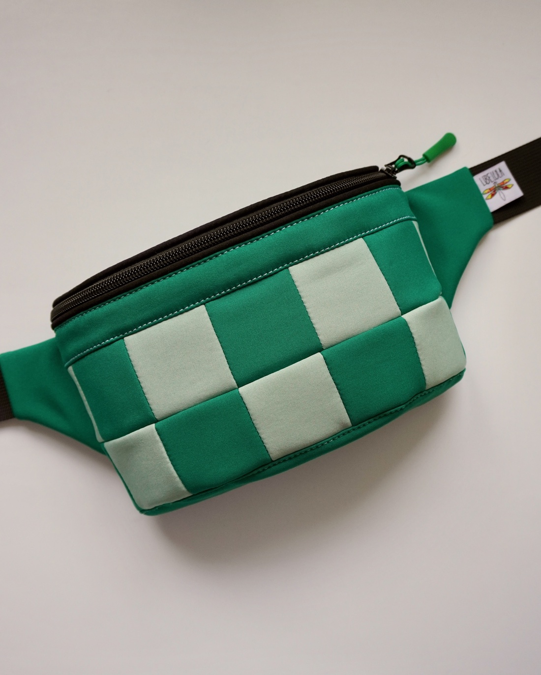 Borsetă clasică LIBELULA - verde stop! - genți și portofele - borsete - Artynos.ro